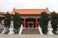 Entrance building of national revolutionary martyrs` shrine in Taiwan