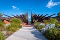 Entrance building of the University of Perth a school for engineering - ECU Royalty Free Stock Photo