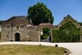 The entrance buildings of Fontenay Abbey