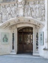 Entrance and Buildings of the Supreme Court of the United Kingdom in the City of Westminster, London