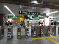 Entrance of a Busan subway station