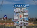 Entrance in Calafat Royalty Free Stock Photo