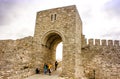 The entrance of Cape Kaliakra fortress Royalty Free Stock Photo