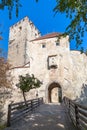 Entrance of the castle in Bruneck