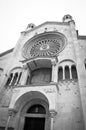 Entrance Cathedral of S. Maria Assunta in Modena Royalty Free Stock Photo
