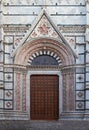 Entrance of Cathedral of Siena, Tuscany, Italy