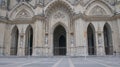 Entrance - CathÃÂ©drale Sainte-Croix d'OrlÃÂ©ans - Jean D Arc street