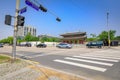 The entrance of Changdeok Palace or Changdeokgung on Jun 17, 2017 in Seoul city, Korea - Historical place of Joseon Dynasty