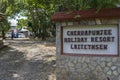 Entrance of Cherrapunjee Holiday Resort near Sohra,Meghalaya,India