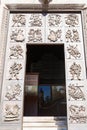 Entrance in Chiesa di San Fermo Maggiore in Verona