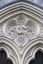 Entrance of Christ Church Cathedral, Dublin Royalty Free Stock Photo