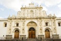 Entrance of the church of Antigua