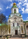 Entrance Church Blessed Virgin Holy Assumption Lavra Kiev Ukraine Royalty Free Stock Photo