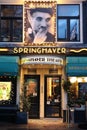 Entrance of a cinema in Utrecht