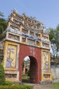 Entrance of Citadel, Hue, Vietnam Royalty Free Stock Photo