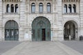 Entrance City Hall Trieste Royalty Free Stock Photo