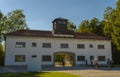 Entrance of Dachau concentration camp Royalty Free Stock Photo