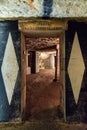 Entrance door of the catacombs of Paris, France