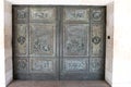 Entrance door of The Church of the Multiplication Royalty Free Stock Photo