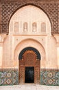 Entrance door decoration in Marrakech, Morocco