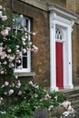 Entrance door, England Royalty Free Stock Photo