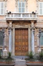 Entrance door of Madama Palace in Rome