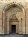 entrance door of the palace design and stonework