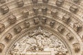 Entrance door of Sevilla Cathedral. Sevilla, Spain Royalty Free Stock Photo