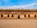 Entrance door to the Block A at Terezin Royalty Free Stock Photo