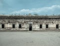 Entrance door to the Block A at Terezin Royalty Free Stock Photo