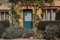 Pretty old stone cottage in the unspoilt picturesque Cotswold village of Stanton in Gloucestershire UK. Royalty Free Stock Photo