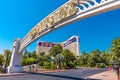 The entrance drive of the Mirage Hotel and Casino