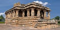 Entrance of Durga temple, Aihole, Bagalkot, Karnataka, India. Royalty Free Stock Photo