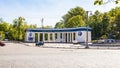 Entrance in Dynamo Stadium in Kiev city Royalty Free Stock Photo