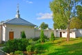 Entrance into Feodorovsky convent in Pereslavl-Zalessky, Russia