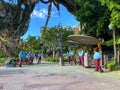 The entrance of Flight of Passage in the Pandora area of Animal Kingdom at Disney World