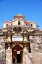 Entrance of Fort of GraÃÂ§a, Portugal Royalty Free Stock Photo