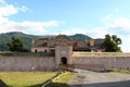 Entrance of Fort of Mont-Dauphin, Hautes Alpes, France Royalty Free Stock Photo