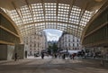 Entrance forum les halles in paris, france Royalty Free Stock Photo