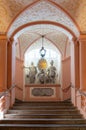 Entrance and foyer of the Melk Abbey complex