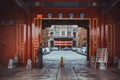 Entrance gate of administrative building in Beijing China Royalty Free Stock Photo