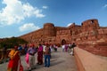 Entrance gate. Agra Fort. Agra, Uttar Pradesh. India Royalty Free Stock Photo