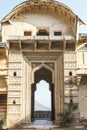 Entrance gate of the Bundi palace in Rajasthan, India Royalty Free Stock Photo