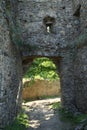 Entrance gate of castle Girls Stone Royalty Free Stock Photo