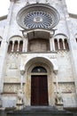 Entrance gate of the Cathedral of Modena, Italy