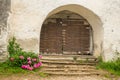 Entrance gate of the fortified church of Viscri