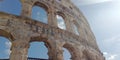 Entrance gate for Gladiators in the Colosseum of Pula, Croatia