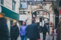 Entrance gate in grand bazaar Royalty Free Stock Photo