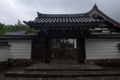 Entrance gate of a Japanese Residence in Kyoto