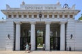 Entrance Gate of La Recoleta Cemetery, Buenos Aires. Argentina Royalty Free Stock Photo